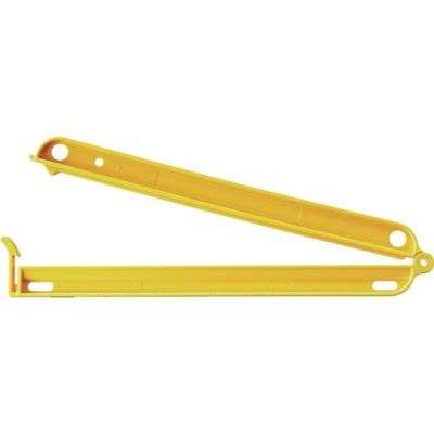 トラスコ中山 TRUSCO 大口袋用クリップ(留め幅220mm・厚手袋用) 黄 1個入 TWC220S-YE 1個 262-9509（直送品）