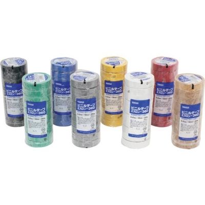 積水化学工業 積水 エスロンテープ#360 50×10(4巻入り) 灰 V360H4N 1パック(4巻) 336-6622（直送品）