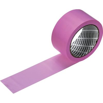 トラスコ中山 TRUSCO 両端ドライエッジ(糊なし)養生テープ もも色 50MMX25M WDPTC-5025 1巻 257-7486（直送品）