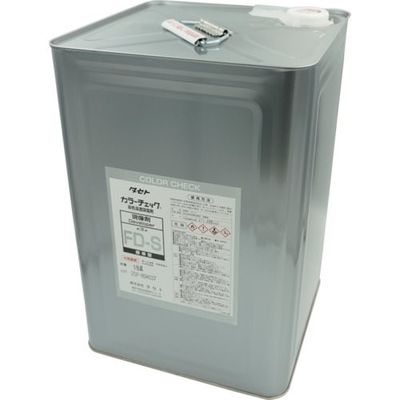 タセト カラーチェック現像剤 FDーS 18L FDS.18 1缶 338-5349（直送品）