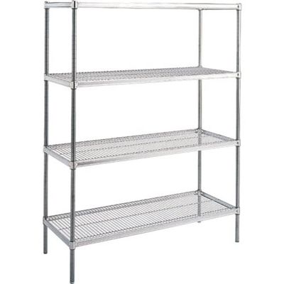 キャニオン Canyon ステンレスシェルフ 1220×310×2200mm SUS 310X1220X2200-4 1台 828-1854（直送品）