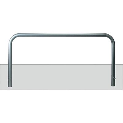 カネソウ 駐輪パイプ スチール製 焼付塗装 自転車・バイク盗難防止用 JP-G1235B 1本 321-9826（直送品）