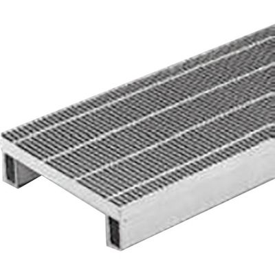 カネソウ スチール製グレーチング 細目プレーンタイプ かさあげ型 国土交通省型側溝用 QSY-K-5350A 1枚 343-2256（直送品）