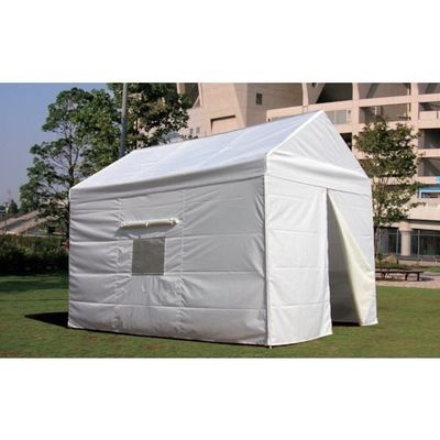 ゴトー工業 ゴトー 災害避難用テント 多目的防災テント 1.5間x2間 幕体白 BT-45 1セット(1式) 346-6316（直送品）