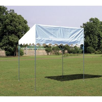 ゴトー工業 ゴトー 集会用テント 片流れテント 白天幕 1間x1.5間 KT-115 1式 346-6336（直送品）