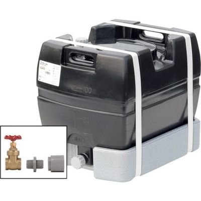 スイコー SUIKO スカット100 黒 ドレンバルブセット(25A)付 SKT-100 BK+VALVE-SET25A 1個（直送品）