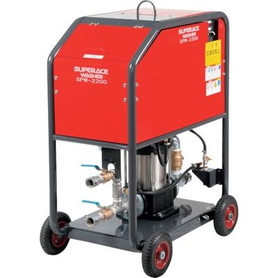 スーパー工業 モーター式高圧洗浄機SPWー2200(200V) SPW-2200 1台 258-7570（直送品）