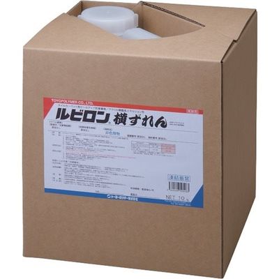 トーヨーポリマー ルビロン タイルカーペット接着剤 ルビロン横ずれん 10kg 2RYOKO-010 1缶 338-2077（直送品）