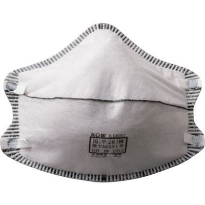 ニューレジストン NRS 防じんマスク ワーカーマスク 2503ーDS2 活性炭入り WM2503 1セット(10枚) 340-0159（直送品）