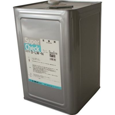 マークテック MARKTEC スーパーチェック 現像剤 DーLW・N 18L C002-0022079 1缶 153-3447（直送品）