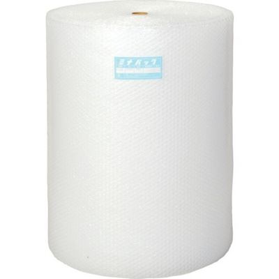 ミナ 気泡緩衝材 ミナパック ロール品 ♯703 8mmx1200mmx100m 中粒タイプ MP-703X1200X100M 1本（直送品）