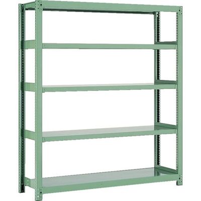 大阪製罐 OS 中量物品棚 間口900×奥行900×高さ1200mm S5-4354 1台 136-4163（直送品）