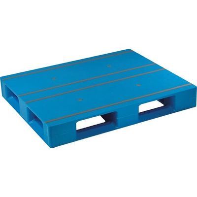 日本プラパレット NPC プラスチックパレットAZFD-1109FE 片面四方差し AZFD-1109FE-BL 175-4510（直送品）