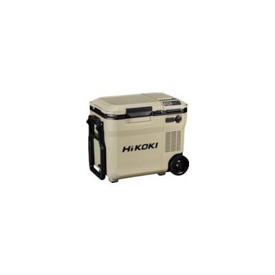 HiKOKI 18Vー14.4V コードレス冷温庫コンパクトタイプ サンドベージュ マルチボルトセット品 UL18DC-WMB 1台（直送品）