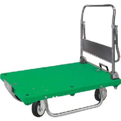 シシク ソリ付運搬台車「SORIMO」 スタンダードプレスキャスタWゴム車輪付 折りたたみハンドル 630×950 MA-SMG-SL 1台（直送品）