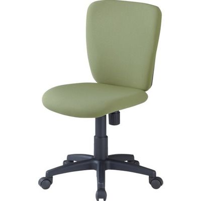 トラスコ中山 TRUSCO オフィスチェア ロータイプ オリーブ TKC01-OL 1脚 258-0831（直送品）