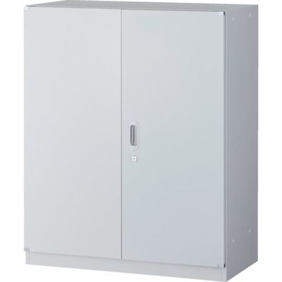 TRUSCO TZ型防錆強化保管庫 両開 W900XD450X1050 棚板補強タイプ アジャスター付 ホワイト色 TZWH-11SB 1台（直送品）