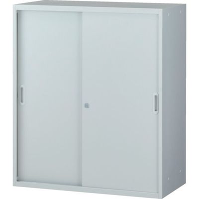 トラスコ中山 TRUSCO TZ型防錆強化保管庫 スチール引違 ラッチ付 W900XD450X1050 ホワイト色 TZWS-11 1台（直送品）