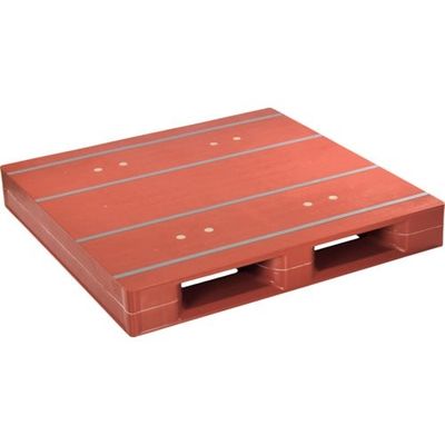 日本プラパレット NPC プラスチックパレットZD-1111FE 片面ニ方差し ライトグリ ZD1111FELG 368-3808（直送品）