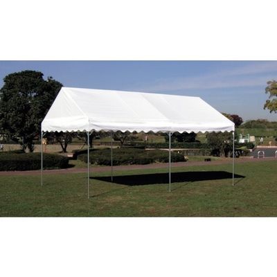 ゴトー工業 ゴトー 集会用テント ニューパイプテント 白天幕 2間x4間 NP-24 1式 346-6346（直送品）