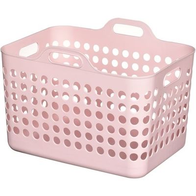 ヒマラヤ化学工業所 ヒマラヤ化学 ポピンズ バスケット 1571 M型ピンク 458×336×325 157151 1セット(20個)（直送品）