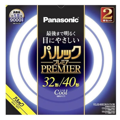 FCL3240ECWHF32K パルック プレミア蛍光灯 丸形・スタータ形 32形+40形 クール色 4549980590393（直送品）