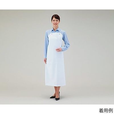 アズワン PVCターポリン胸付前掛 6-980-11 1枚（直送品）