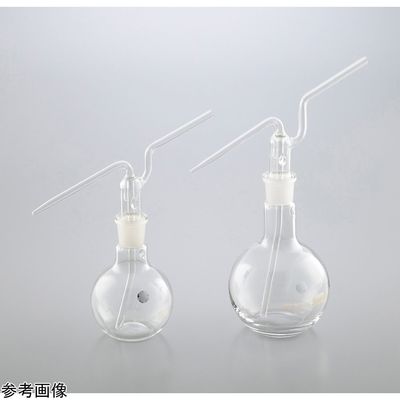 アズワン ガス洗浄瓶 125mL 1660021 1個 4-3733-01（直送品）