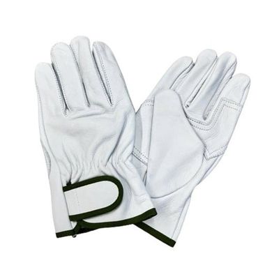 アズワン 牛表革手袋 補強当付き M 4-3745-02 1双（直送品）