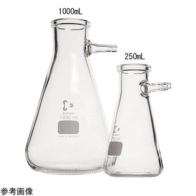 アズワン 吸引三角ろ過瓶 2000mL 212016308 1個 4-3831-05（直送品）