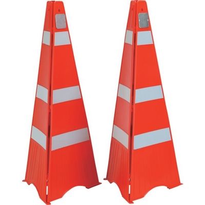 中発販売 Reelex バリアリールmini用折りたたみコーン2枚セット BRS-PC1 1セット(2本) 360-1486（直送品）