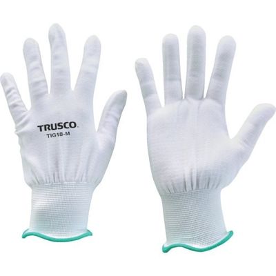 トラスコ中山 TRUSCO 超薄手 ノンコートインナー手袋 18ゲージ M TIG18-M 1双 256-6730（直送品）