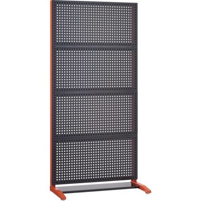 トラスコ中山 TRUSCO UPR型パンチングラック H1885 黒オレンジ UPR-4000-BK 1台 218-0811（直送品）