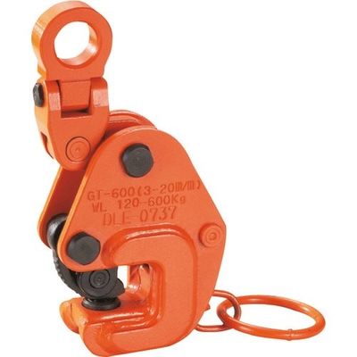 イーグルクランプ EAGLE 横つり用クランプ GTー1.2t(4ー25)Bタイプ GT-1.2-3-20-B 1台 137-9810（直送品）