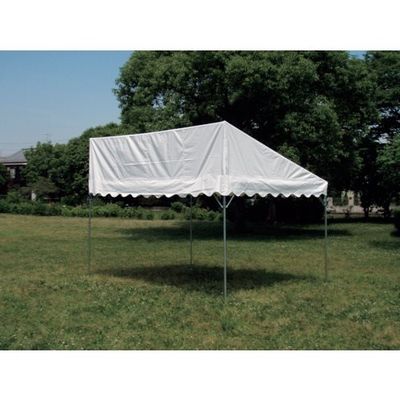 ゴトー工業 ゴトー 集会用テント 片流れテント 白天幕 1.5間x2間 KT-152 1式 346-6326（直送品）