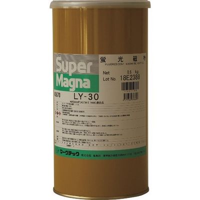 マークテック MARKTEC 磁粉探傷剤 スーパーマグナ LYー30 500g C004-0040670 1缶 153-3439（直送品）