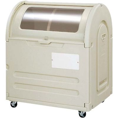 ミヅシマ工業 ミヅシマ ステーションボックス 透明#500C キャスター付 2030260 1個 133-2972（直送品）