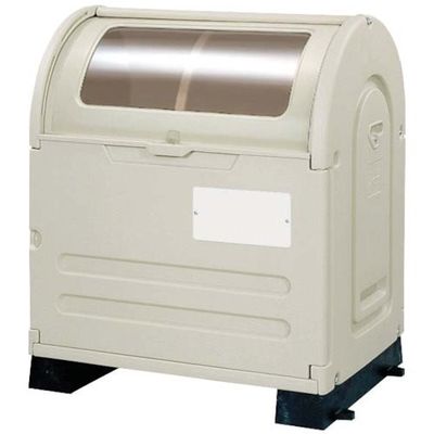 ミヅシマ工業 ミヅシマ ステーションボックス 透明#500B 固定台付 2030261 1個 133-1467（直送品）