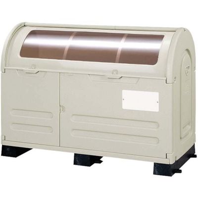 ミヅシマ工業 ミヅシマ ステーションボックス 透明#800B 固定台付 2030271 1個 133-2949（直送品）