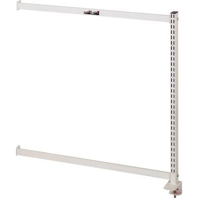 山金工業 ヤマテック マルチシステム W900×D254×H800mm 基本形 連結 シルキーホワイト NK-0908R 1台（直送品）