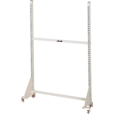 山金工業 ヤマテック マルチシステム W900×D254×H1300mm 基本形 単体 シルキーホワイト NK-0913 1台（直送品）