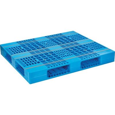 日本プラパレット NPC プラスチックパレットAZFR-1311E 両面四方差し ブ AZFR-1311E-BL 175-4550（直送品）