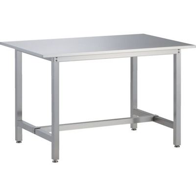 トラスコ中山 TRUSCO KSW3型オールステンレス抗菌天板作業台 900X750XH740 KSW3-0975 1台 257-8135（直送品）