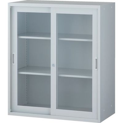 トラスコ中山 TRUSCO TZ型防錆強化保管庫 ガラス引違 ラッチ付 W900XD450X1050 ホワイト色 TZWJ-11 1台（直送品）