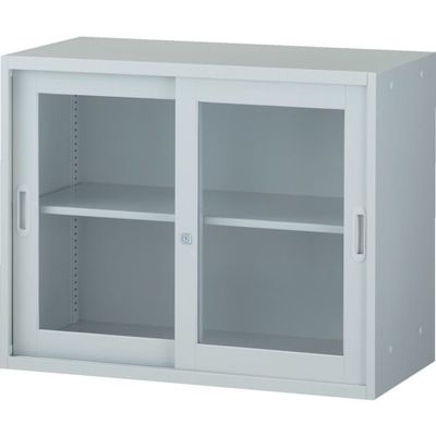 トラスコ中山 TRUSCO TZ型防錆強化保管庫 ガラス引違 ラッチ付 W900XD450X720 ホワイト色 TZWJ-7 1台（直送品）