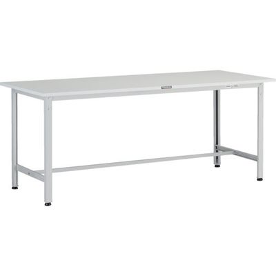 トラスコ中山 TRUSCO 軽荷重作業台VAE型抗ウィルスポリ天板 1800X750XH740 ホワイト色 VAE-1800 W 1台（直送品）