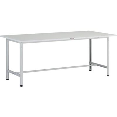 トラスコ中山 TRUSCO 軽荷重作業台VAE型抗ウィルスポリ天板 1800X900XH740 ホワイト色 VAE-1809 W 1台（直送品）