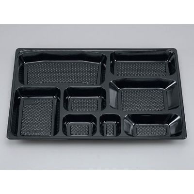 仕出弁当　U-79-B 黒　100枚(20枚×5) 0110079200523　シーピー化成（直送品）