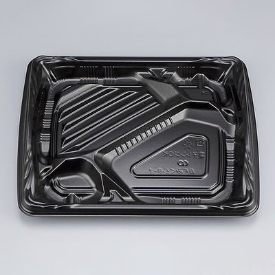 弁当容器　BFみくら8-1 黒 本体　600枚(50枚×12) 0140608010525　シーピー化成（直送品）