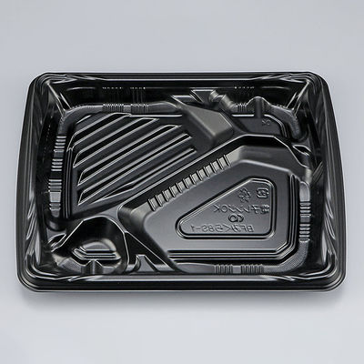 弁当容器　BFみくら8S-1 黒 本体　800枚(50枚×16) 0140608510525　シーピー化成（直送品）